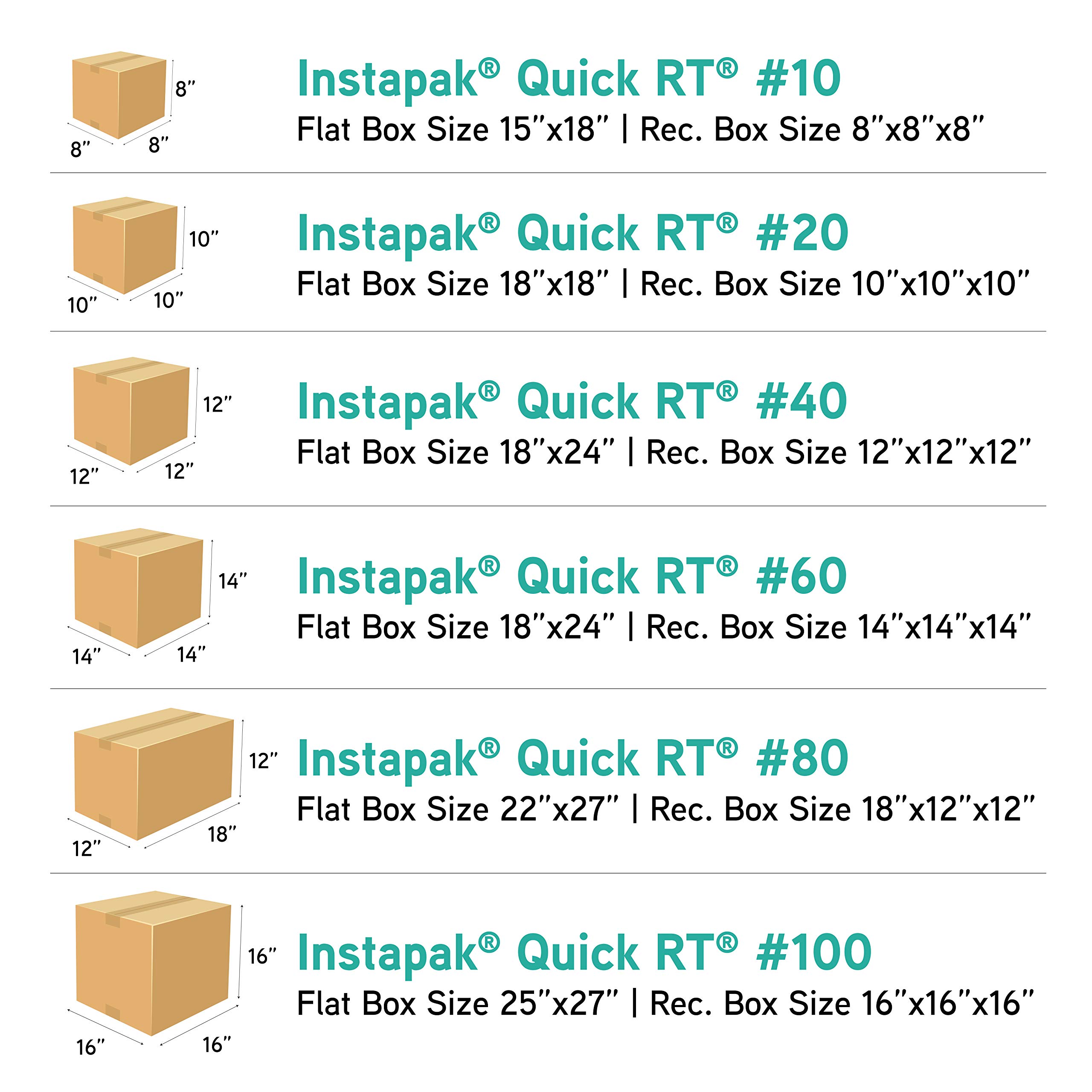 Amazon.com: Sealed Air Instapak Quick RT #10 Heavy Duty Expandable